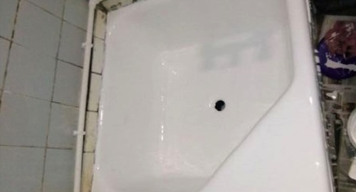 Обновление душевого поддона акрилом | Решетниково